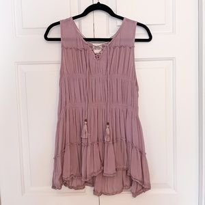 XXL Boho Mauve Women's Tank Top